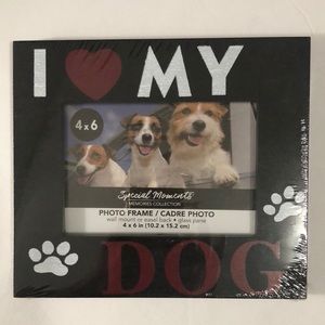 I Love My Dog Frame Decor ♥️2X20♥️